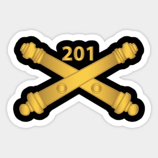 201st Artillery Regiment Branch wo Txt X 300 Sticker